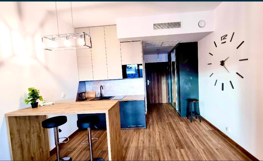 Hanza Tower De Lux Green Шчечин Екстериор снимка