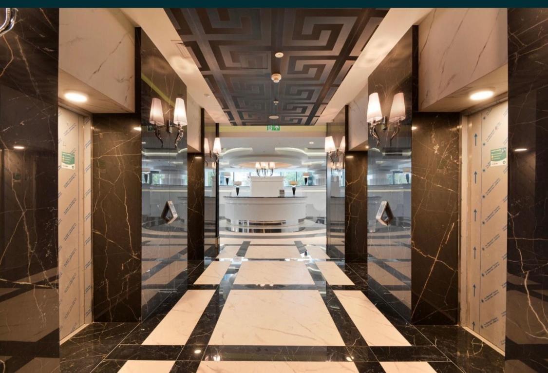 Hanza Tower De Lux Green Шчечин Екстериор снимка